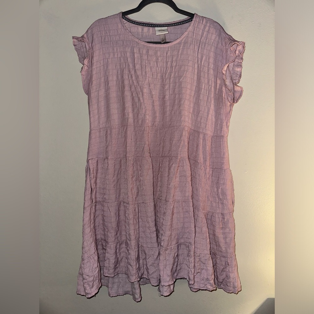 Women’s Sleeveless Ruffle Dress